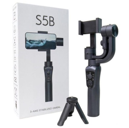 S5B 3-Axis Handheld Stabilized Gimbal Selfie Stick – Unleash Your Photography Skills with Smooth and Professional Shots
